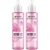 Garnier Rose Water Facial Mist for refreshing hydration on sensitive skin