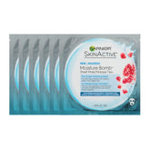 Garnier SkinActive masque feuille hydratant super, hydratation durable pour peau lumineuse.