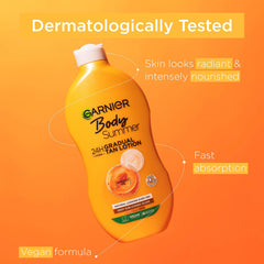 Texture à absorption rapide de Garnier Summer Body pour une application facile