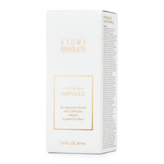GASHINA STORY A.t.o.m.y Absolute CellActive Ampoule – emballage élégant facilitant le rangement.