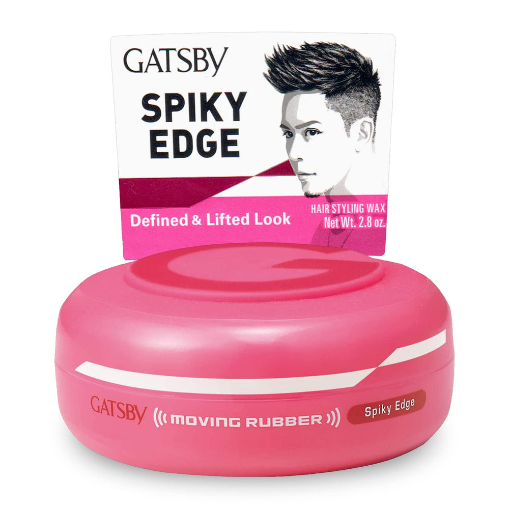 Gatsby Moving Rubber Spiky Edge : emballage élégant prêt à découvrir pour démarrer la routine coiffage