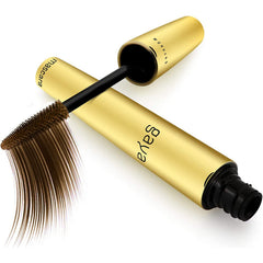 Mascara vegan de Gaya Cosmetics, luxe et adapté aux yeux sensibles pour un regard naturel.