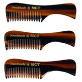 Peigne G.B.S GENTS moustache et barbe, compact et pratique en déplacement.