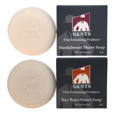 G.B.S Savon Santal rond; mousse riche pour un rasage fluide