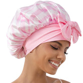 Bonnet satin GDTOGRT double-couche pour dormir.