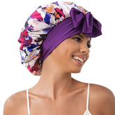 Bonnet GDTOGRT satin pour dormir protège les cheveux et offre douceur nocturne.