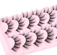 Geeneiya Bande coton Cils Noir: application facile et confort longue durée.