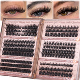Geeneiya cils en clusters, effet léger et naturel pour un regard quotidien