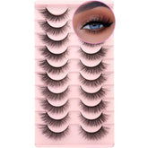 Geeneiya cils imite vison naturels avec effet plumeux 3D pour un regard subtil.