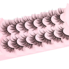 Geeneiya Cils Vegan Débutant – facile à poser, sans irritation, regard naturel.