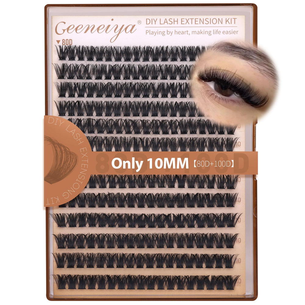 Geeneiya clusters volume 10mm: effet naturel léger pour un look quotidien.