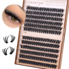 Geeneiya remplissage-cils-10mm: prolonge les extensions et renouvelle le look.