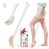 GEENOA brosse-pied avec manche reglable pour facilité d'utilisation.