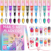 GeeSey stylo art des ongles 0,5 mm : pour des motifs précis.
