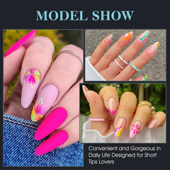 Gelike EC extensions en gel pose rapide pour gagner du temps.
