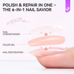 Séchage naturel sans UV pour routine rapide.