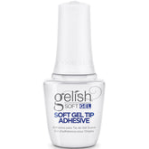 Gelish Soft Gel Tip Adhesive — bouteille 15 ml pour une utilisation durable et pratique.