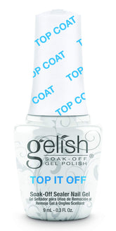 Gelish Top It Off – bouteille avec brillance haute et durabilité