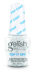 Gelish Top It Off – bouteille avec brillance haute et durabilité