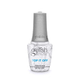 Gelish Top It Off: bouteille brillant prolonge la brillance et protège contre l’écaillage.