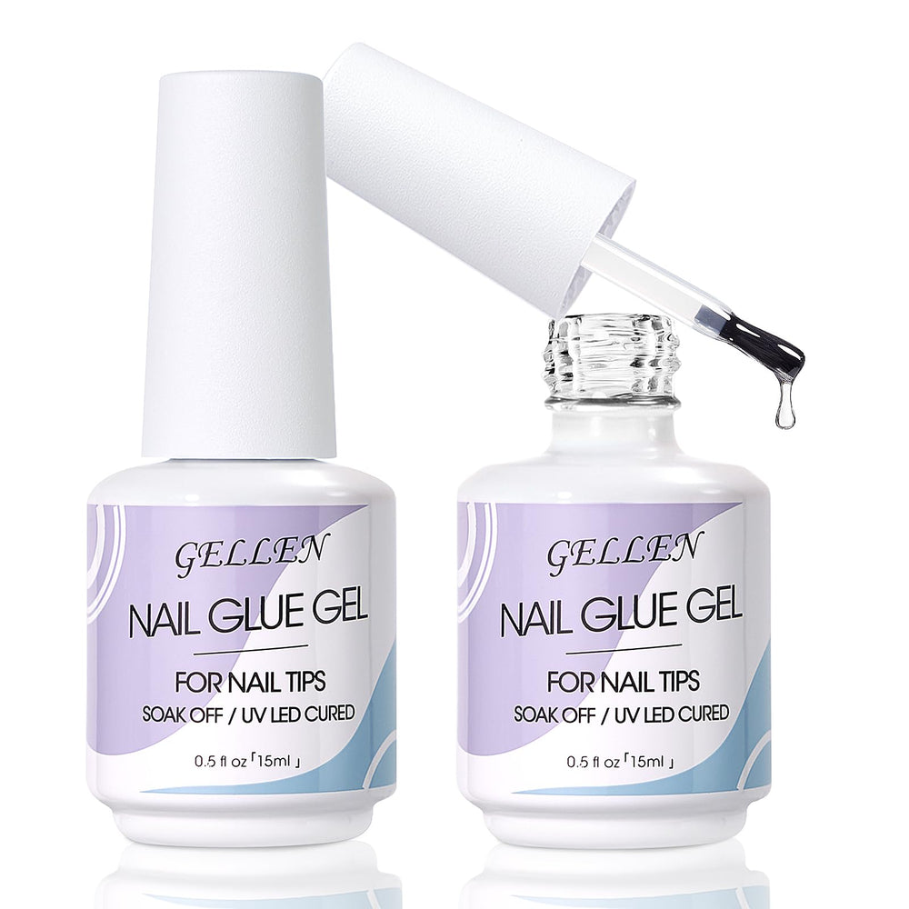 Gellen Colle Gel Ongles 15ml base-vernis : adhérence durable pour une couleur parfaite