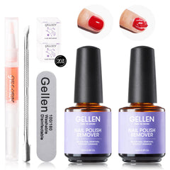 GELLEN dissolvant vernis gel enlève rapidement le gel sans endommager les ongles
