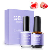 Dissolvant Gel GELLEN en bouteille, action douce pour vernis gel.