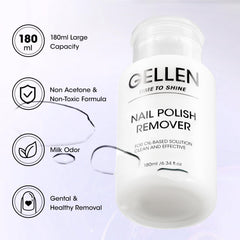 Dissolvant GELLEN vernis pompe-poussée pour application précise