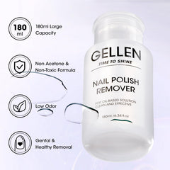 Capuchon anti-poussière GELLEN protège le dissolvant entre les usages.