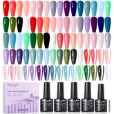 GELLEN ensemble vernis gel 24 pièces pour manucure complète à domicile
