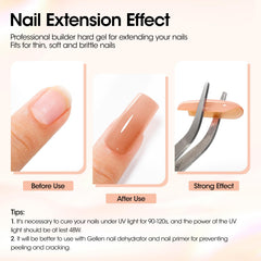 Gellen gel d’apex pour ongles, aide à former une courbe naturelle.