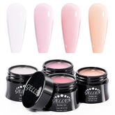 GELLEN Builder Gel pour extensions d’ongles – 4 couleurs et tenue possible.