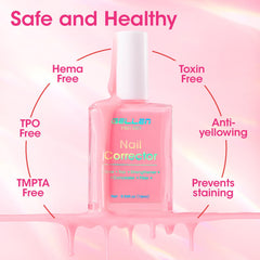GELLEN PRO BIO close-up of nail ridge smoothing