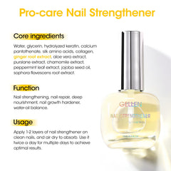 GELLEN Pro Care serum-gingembre-ongles, goutte fine prête à l’emploi.