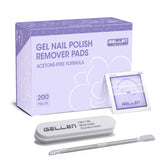 Gellen tampons démaquillant vernis régulier, retrait rapide sans dessèchement
