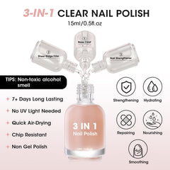 GELLEN flacon-vernis-base montre le pinceau à application précise