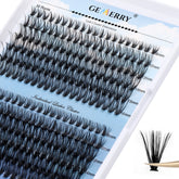 Cils GEMERRY clusters sur plateau de 240 pièces, pose rapide et naturelle