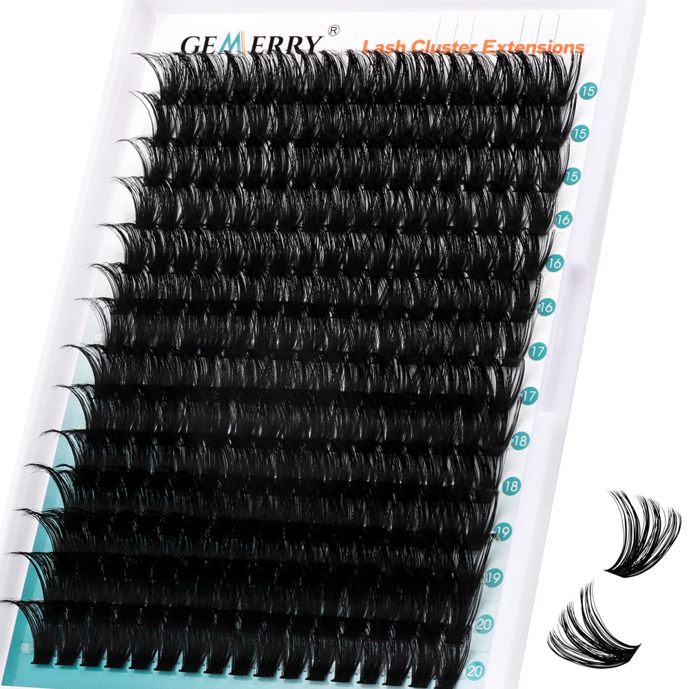GEMERRY cils en grappe duveteux pour un regard naturel et confortable.