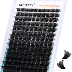 GEMERRY Clusters Cils ensemble 200p 10-18mm pour volume personnalisé.