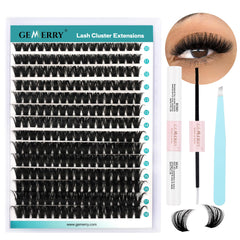 GEMERRY kit extension cils debutants 280 pieces pour usage domestique pratique