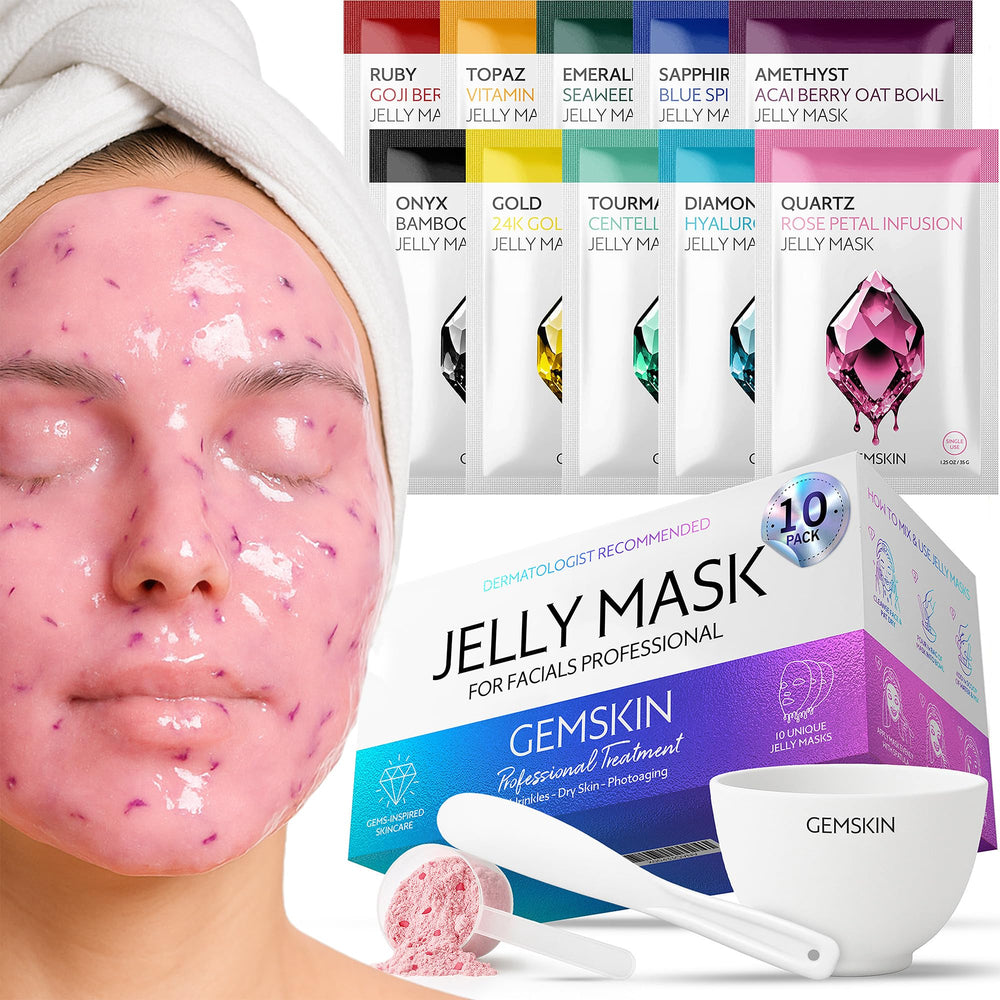 GEMSKIN bol-masque-jelly pour préparation propre et rapide à domicile.