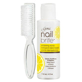 Gena Nail Brite Scrub avec brosse pour nettoyer et préparer les ongles en douceur.