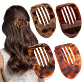 Barrette Generic bec-de-canard plat, simple et élégant pour un style rapide.