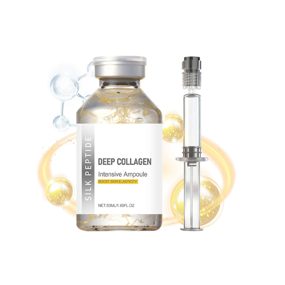 Generic Silk Peptide Intensive Lifting Ampoule — flacon 50 ml avec hydratation et fermeté potentielles.