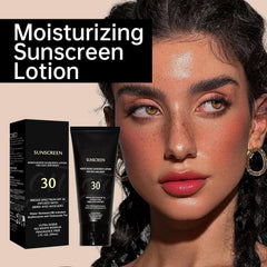 Crème solaire générique avec ingrédients naturels pour nourrir la peau.