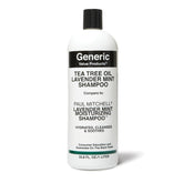 Shampooing GVP Lavande et huile d'arbre à thé, bouteille, hydratation douce pour cheveux secs