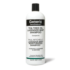 Shampooing GVP Lavande et huile d'arbre à thé, bouteille, hydratation douce pour cheveux secs