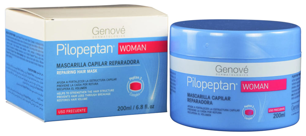 Genové Pilopeptan, bouteille 200 ml, masque régénérant pour cheveux, pour plus de brillance.
