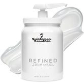 Gentlemen Republic 64oz gel cheveux pompe: application précise et rapide pour un coiffage net.