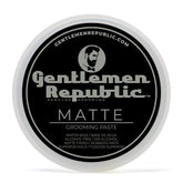 Gentlemen Republic Pâte Matte Bouteille 4oz, tenue durable et fini naturel.